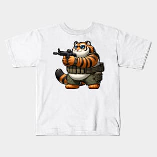 Tactical Tiger Kids T-Shirt